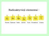 Izotopai. Radioaktyvumas 20 puslapis