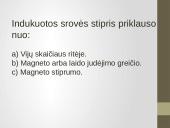 Elektromagnetinė indukcija. Lenco taisyklė 12 puslapis