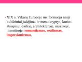 XIX amžiaus Europos kultūros bruožai  2 puslapis