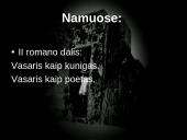Pasaulėžiūros ir pašaukimo problemos romane „Altorių šešėly”  16 puslapis