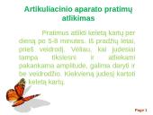Artikuliacinio aparato pratimai 4 puslapis