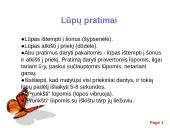 Artikuliacinio aparato pratimai 7 puslapis