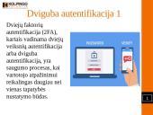 Dviguba autentifikacija 3 puslapis