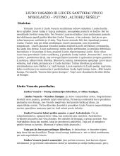 Liudo Vasario ir Liucės santykiai