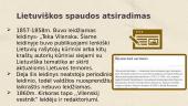Lietuviškos spaudos atsiradimas 3 puslapis