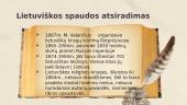 Lietuviškos spaudos atsiradimas 6 puslapis