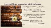 Lietuviškos spaudos atsiradimas 8 puslapis