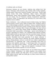 Ar kultūroje randu savo herojų? (Gimbutienė)