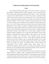 Orfėjo mito transformacijos J. Fowles kūryboje 3 puslapis