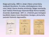 Maironis - biografija, kūriniai 4 puslapis