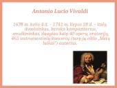 Antonio Vivaldi 1678-1741 2 puslapis