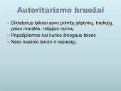 Diktatūra. Diktatūros bruožai. Valdymo būdai 12 puslapis