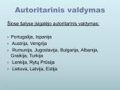 Diktatūra. Diktatūros bruožai. Valdymo būdai 13 puslapis