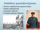 Diktatūra. Diktatūros bruožai. Valdymo būdai 7 puslapis