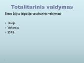 Diktatūra. Diktatūros bruožai. Valdymo būdai 10 puslapis