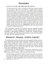 Filosofijos kolio teorija 4 puslapis