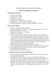 Nėštumo patologijos atvejo analizė