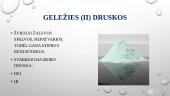 8B grupės elementai. Geležis ir jo neorganiniai junginiai 19 puslapis
