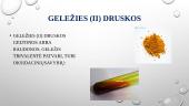 8B grupės elementai. Geležis ir jo neorganiniai junginiai 20 puslapis
