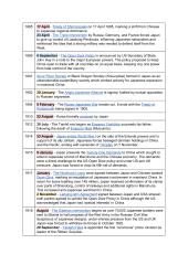 Timeline of Key Events. History of Japan 2 puslapis