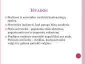 Stalo servetėlių lankstymas 9 puslapis