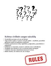 Žmogaus sauga ir žmogaus gyvybei gresiantys pavojai 3 puslapis