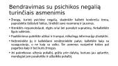 Bendravimas su psichikos negalią turinčiais asmenimis 16 puslapis