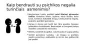 Bendravimas su psichikos negalią turinčiais asmenimis 7 puslapis