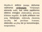 Elektrolizė. Elektrolizės dėsniai 9 puslapis