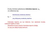 Druskų hidrolizė – druskų jonų ir vandens molekulių sąveika 9 puslapis