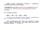 Oksidacijos ir redukcijos reakcijos 14 puslapis
