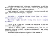 Oksidacijos ir redukcijos reakcijos 18 puslapis