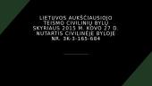 Civilinės bylos nagrinėjimas 2 puslapis