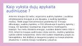 ﻿Dujų apykaita plaučiuose ir audiniuose 6 puslapis
