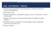 Pažintis su įmone UAB „Intornas“ 6 puslapis