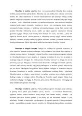 Filosofijos kilmė. Filosofija ir mitologija/religija/mokslas/kultūra 4 puslapis
