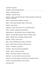 Graikų dievų sąrašas