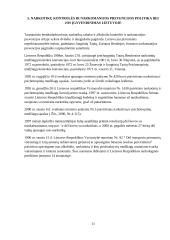 Narkomanijos prevencijos teisinio reglamentavimo situacija Lietuvoje 11 puslapis