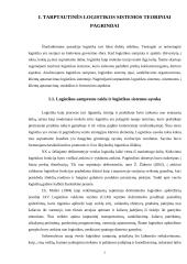 AB „Achema“ logistikos sistemos kūrimas Airijoje  7 puslapis
