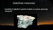 Meteoritai ir jų rūšys 9 puslapis