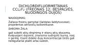 Alkanų ir jų halogeninių darinių (halogenalkanų) panaudojimo sukeliamos problemos 7 puslapis