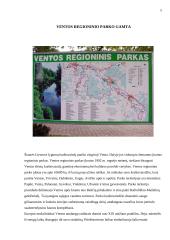 Kelionės organizavimas: Ventos regioninis parkas 4 puslapis