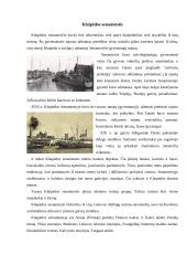 Klaipėdos herbas, rajonai bei jūra 6 puslapis