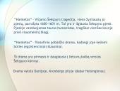 Viljamas Šekspyras - ,,Hamletas” 2 puslapis