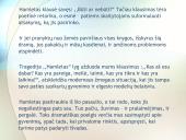 Viljamas Šekspyras - ,,Hamletas” 13 puslapis