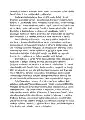 "Don Kichoto" paveikslas 2 puslapis