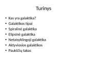 Galaktika. Paukščių tako galaktika 2 puslapis