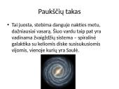 Galaktika. Paukščių tako galaktika 9 puslapis