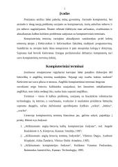 Kompiuterinių terminų vartojimo aktualijos 2 puslapis