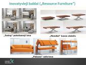 Inovatyvių baldų įvedimo galimybės į Lietuvos rinką (skaidrės) 6 puslapis
